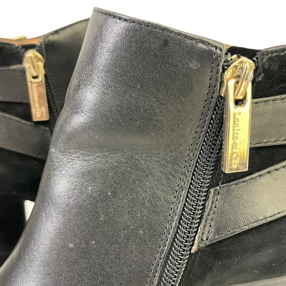 Louise et Cie Ankle Boots in Black Size 7.5 - Picture 7 of 11